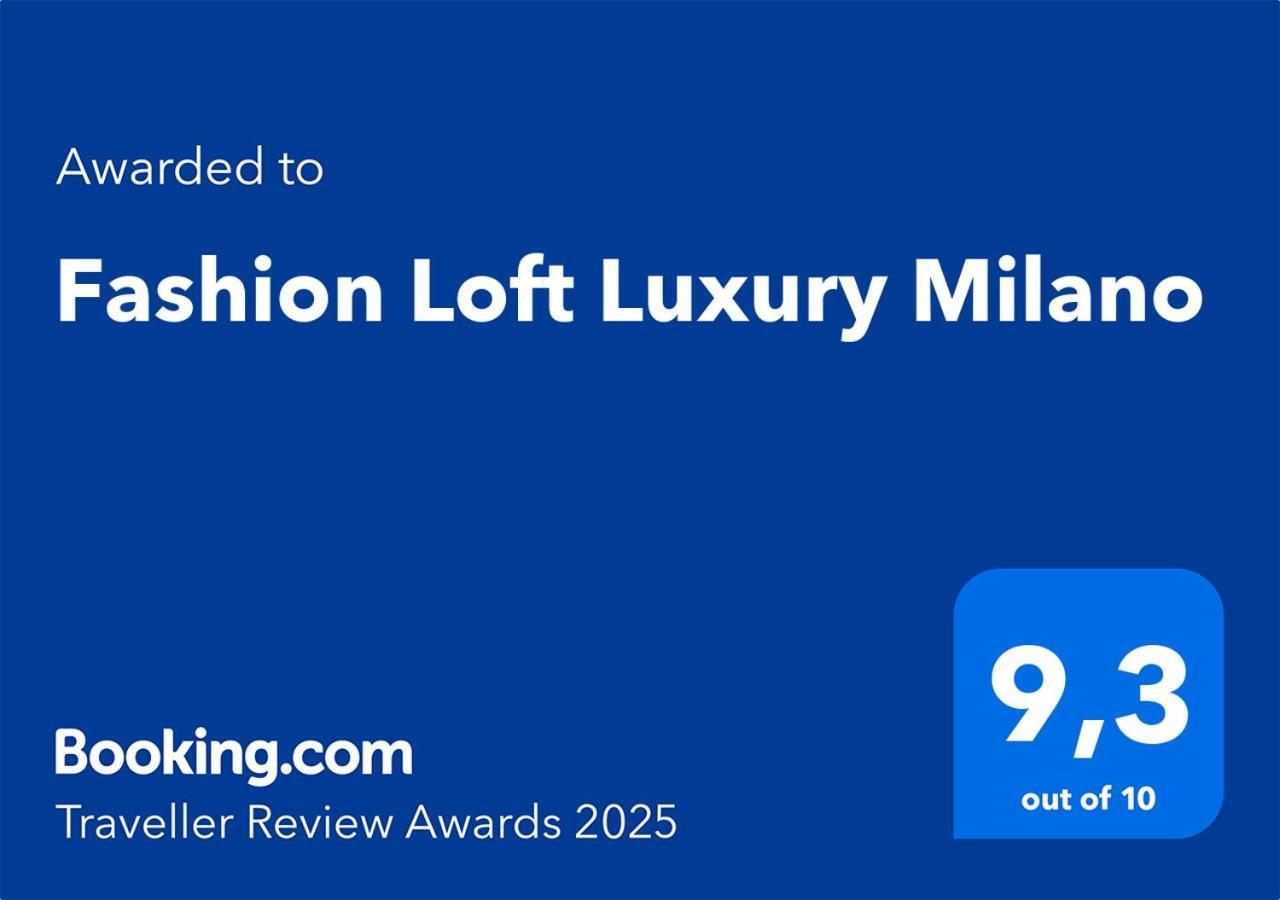 Appartamento Fashion Loft Luxury Milano Esterno foto